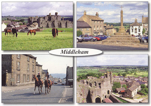 Middleham postcards